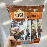 CJ 씨제이 다담정통된장찌개양념 140g x 4 x