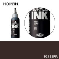 홀베인 아크릴 잉크 액상 아크릴물감 100ml 낱색 Sepia(AI921)