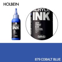 홀베인 아크릴 잉크 액상 아크릴물감 100ml 낱색 Cobalt Blue(AI879)