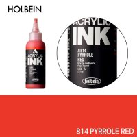 홀베인 아크릴 잉크 액상 아크릴물감 100ml 낱색 Pyrrole Red(AI814)