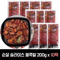 푸드담 순살 슬라이스 불족발 200g x 10팩 무뼈