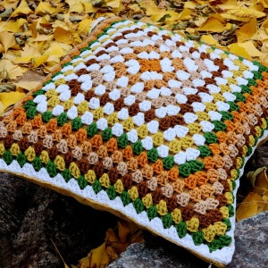 il Bosco🌳숲 가을 인테리어 뜨개 쿠션, Casa de Dor