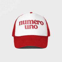 [엑스트라오디너리] NUMERO UNO TRUCKER CAP  RED