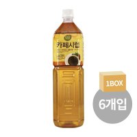 초야식품 박스 대상 카페시럽 1 5L 6개 리치스 슈가시럽