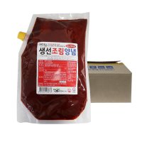 뉴그린 오로지 생선조림양념2kg 6개 1박스