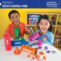 러닝리소스 (러닝리소스)LER3070 레인보우 분류학습 크레용