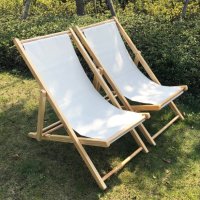 야외용 비치 의자 썬베드 캠핑 테라스 접이식 정원용