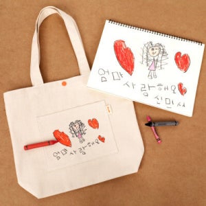 두들릿 아이그림 에코백