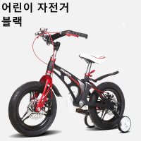 Dream 아동용 네발자전거 보조바퀴 패션선물 SYKB98  12인치  블랙