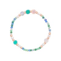 밀튼스텔리 MiltonStelle Jade Crystal Beads Bracelet MSJ-BZJ90192