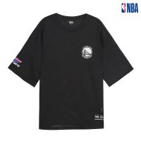 NBA 유니 밑단 레이어드 메쉬 티셔츠 N202TS222P