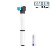 지요 자전거 펌프 휴대용 미니 120psi GM-11L