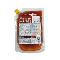 태경농산 베지가든 새콤달콤 탕수육소스 실온 1kg 비건 채식주의 실온