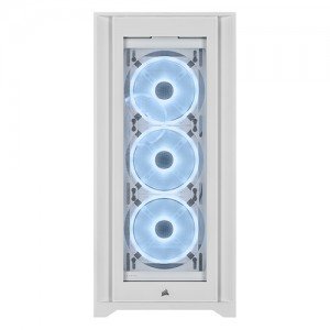 CORSAIR iCUE 5000X RGB QL Edition (트루 화이트)