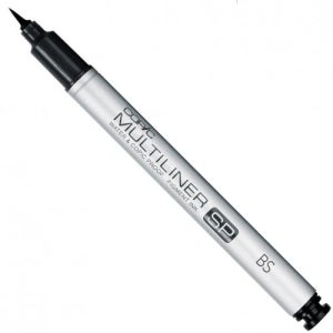 10000 코픽 슈퍼 멀티라이너 SP 피그먼트잉크 드로잉펜 낱개 - 블랙 BS 브러쉬