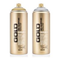 몬타나 GOLD 무광 메탈 락카  스프레이 400ml 무광 메탈효과