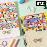 BT21 BTS 캐릭터 2분할 노트 중 고등학생 단체 선물