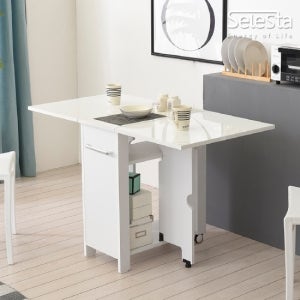 셀레스타 라이프 하이그로시 600 접이식 식탁+스툴 2