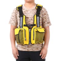 4 색 성인 조절 Lifejacket 조끼 멀티 포켓 부력 항해 반사 디자인 바다 낚시 Lifejacket 조끼