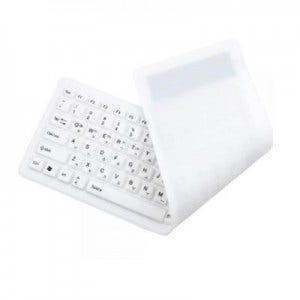 엠비에프 실리콘 롤 키보드 (화이트)