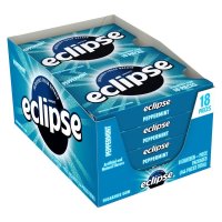 Eclipse 이클립스 페퍼민트 미국껌 츄잉껌 풍선껌 껌 무설탕 18개입 8팩