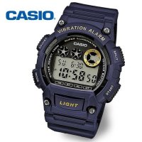 CASIO 카시오 진동알람 10년전지 군인시계 W-735H-2AV