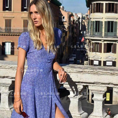 랩원피스 여름 하객 미니 셔츠 결혼식 바캉스 맞춤 제작하다 스타 공용 프렌치