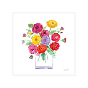 Artish 아티쉬 포스터 - 파리다 자만 Mums (액자포함)