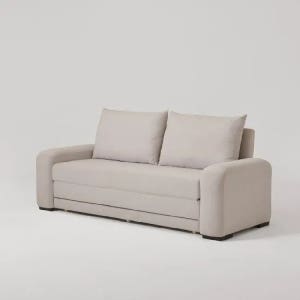 매그 라운지 소파베드 스마트패브릭 오트밀