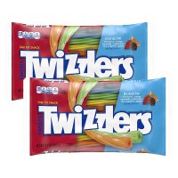 트위즐러 레인보우 트위스트 351g x 2팩 젤리 빨대 캔디 젤리 Twizzlers Rainbow Twist