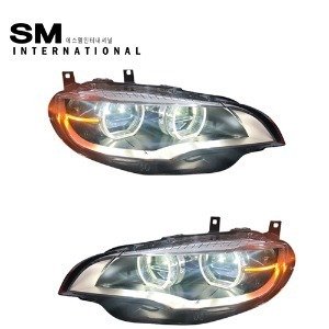BMW X6 E71 신형개조 헤드램프 컨버전 라이트 풀LED타입 (2009-2013년적용)