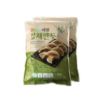 채식만두 우리밀 피망잡채만두 2.8kg