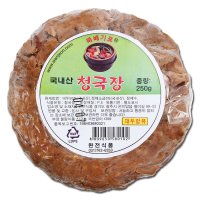 완전식품 뚝배기표 국내산 청국장 250g