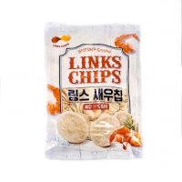 링스 새우칩 1kg 안주 스낵 과자