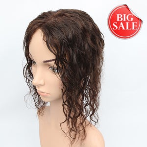 [W2002 긴머리 웨이브] 데일리 밸런스 불파트 여자 정수리 부분가발