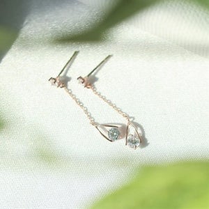 [롯데백화점] 로이드 [GB] 레인 드롭 10K Gold 귀걸이 LPTK2007T LE1209639047