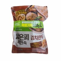 풀무원 얇은피꽉찬속 김치만두 320g