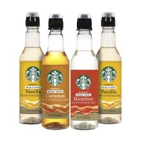 미국발송 스타벅스 헤이즐넛 카라멜 바닐라 라떼 시럽 세트 X 4병 Starbucks Variety Syrup Pack