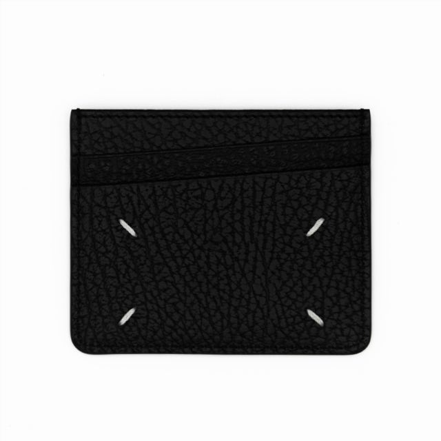 메종마르지엘라 22FW 스티치 그레인 레더 카드지갑 SA