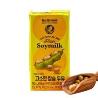 연세우유 노브랜드 고소한 칼슘 두유190ml