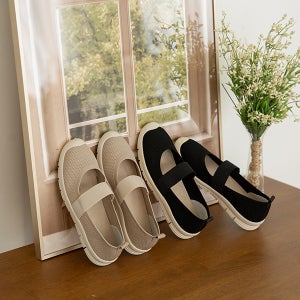 모스밴딩니트슬립온 C050992[슬림온,편한신발,편한슬립온,밴딩슈즈,고무신,단화,로퍼]