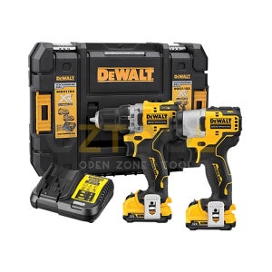 디월트 12V 2.0Ah 충전 콤보 세트 (DCK2110D2T (DCF801N+DCD701N))
