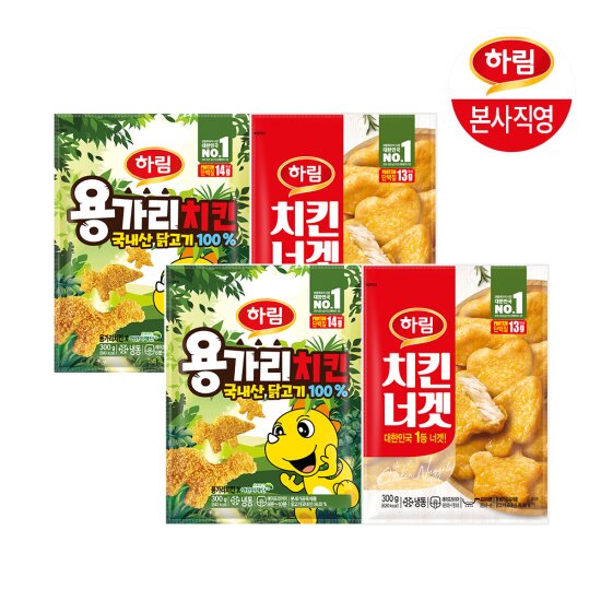 용가리치킨300gX2+치킨너겟