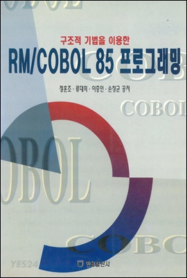 [eBook] 구조적 기법을 이용한 RM,COBOL85 프로그래밍