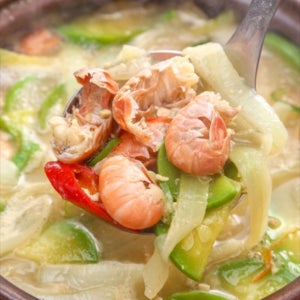 초간편 완성! 돌게&딱새우 된장찌개