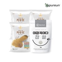 [이쌀이다] [카무트] 고대곡물 카무트 500g x 3봉 + 국산 찹쌀 1kg