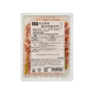 [모노마트] 닭다리살꼬치(면세) 500g(12ea)