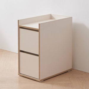 [롯데백화점] 미아트 라벨라F 리프 300 2단 USB형 서랍장 LE1209660701