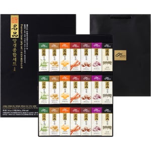 밀양한천 양갱 종합 세트 3호 + 쇼핑백  945g  1개
