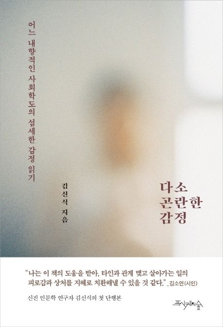 다소 곤란한 감정  : 어느 내향적인 사회학도의 섬세한 감정 읽기